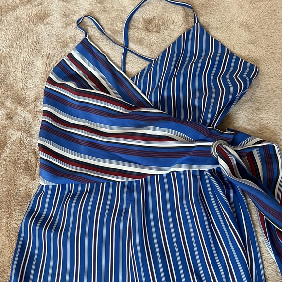Rag & Bone Felix Striped Silk Jumpsuit. Size 0 - Picture 9 of 9